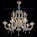 Rezzonico series - Murano Chandelier 6 lights