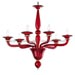 Sospiri series - Murano Chandelier 6 lights