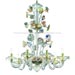 Tiepolo series - Murano Chandelier 8 lights with crests